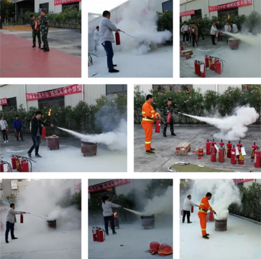 ag贵宾厅全员行动参与2018年度消防应急演练