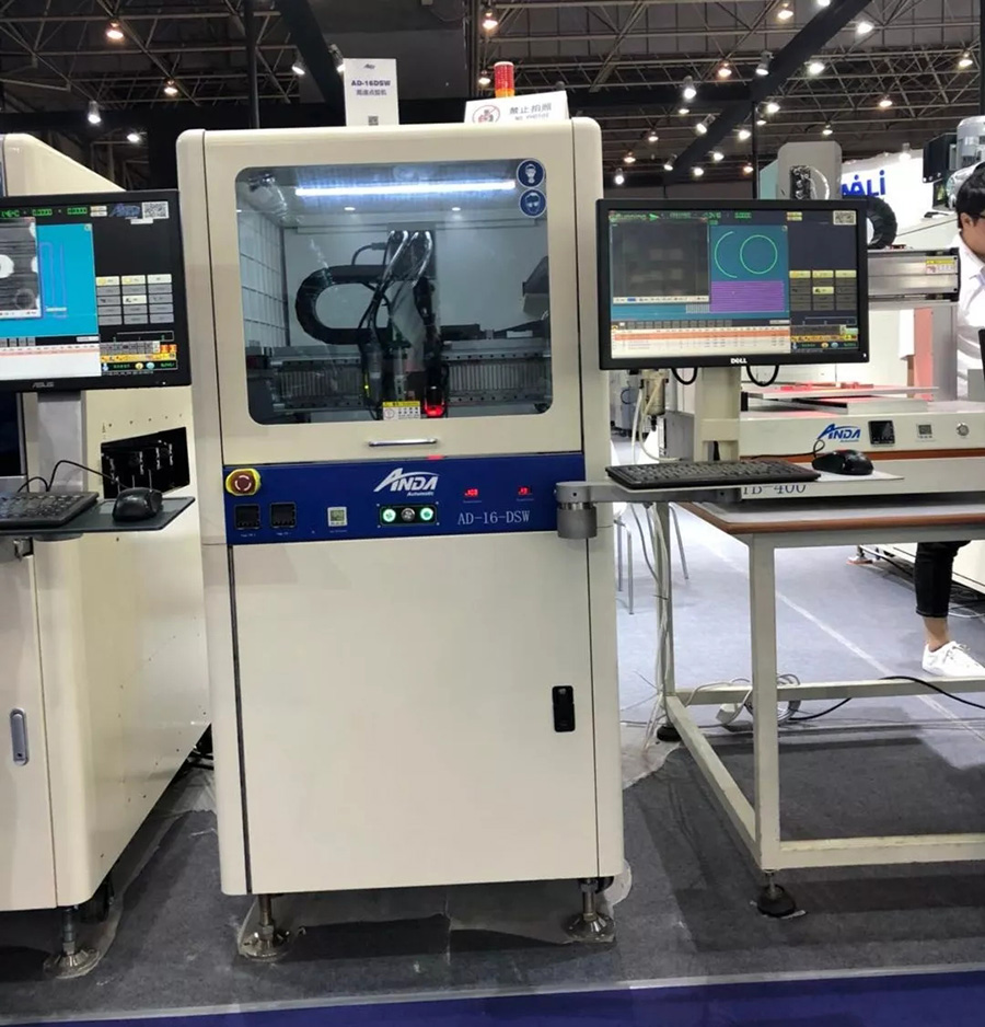 ag贵宾厅坚持自主创新，多部设备首次公开亮相 | 电子制造自动化展报道