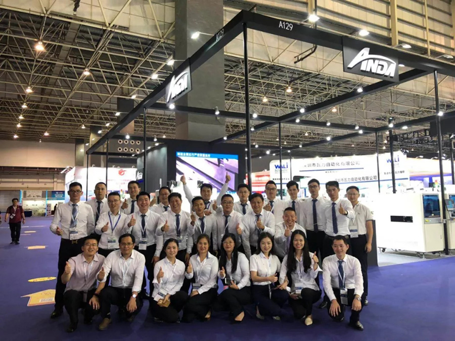 ag贵宾厅坚持自主创新，多部设备首次公开亮相 | 电子制造自动化展报道